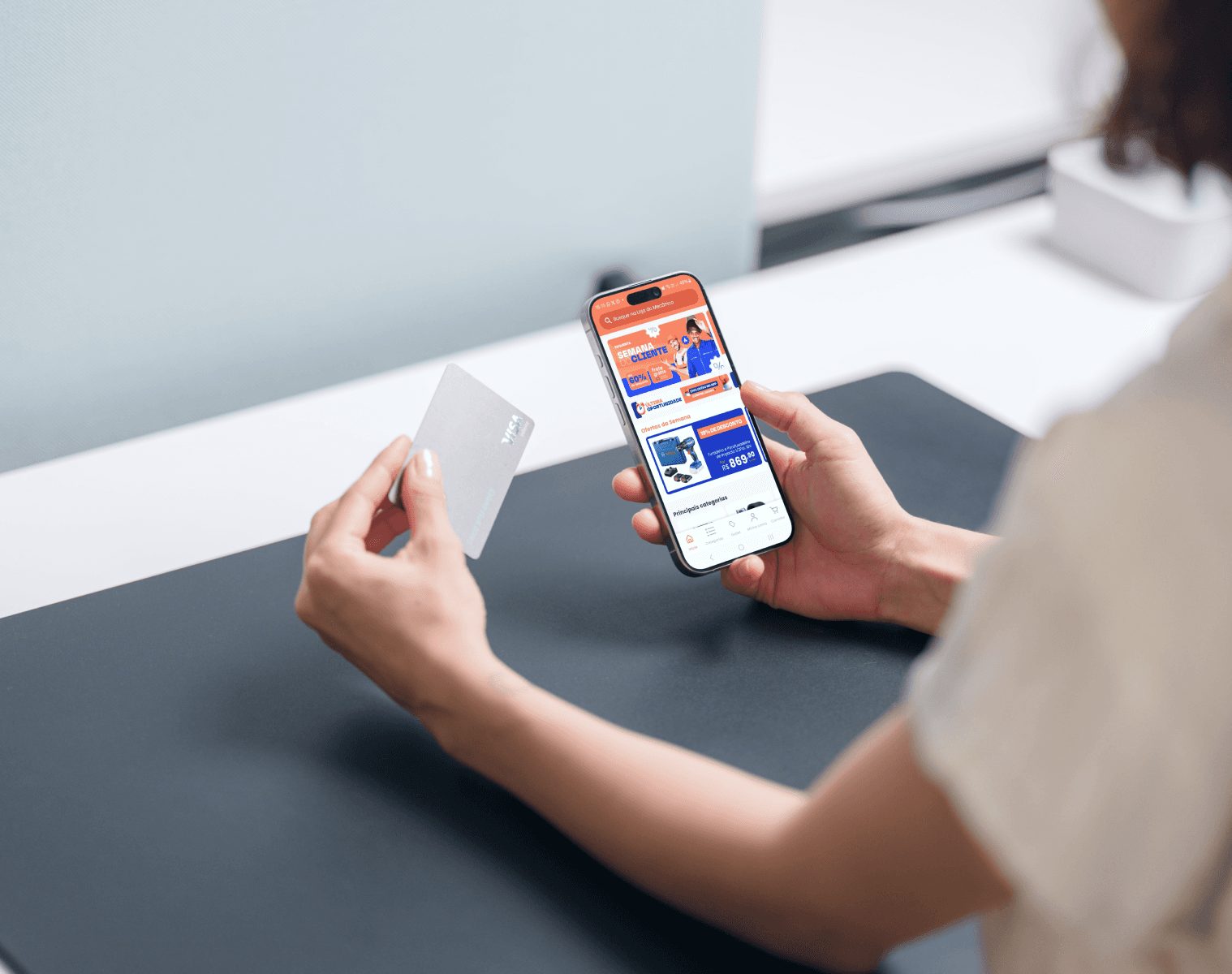 Pesquisa de UX em e-commerce multinacional